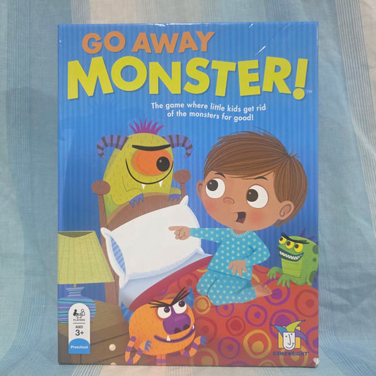 Go Away Monster! board game by Gamewright. 2-4 players aged 3 and up Games