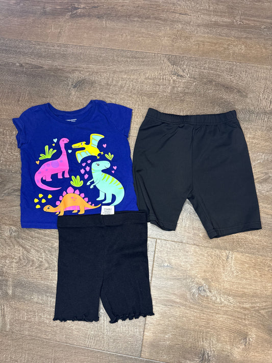 Childrens place target shein Shirt and 2 pair of shorts like new smoke free pet free home 2T