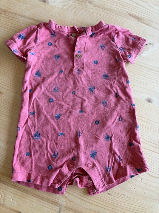 Carters, 6m, Romper Sailboats Romper 6 Months