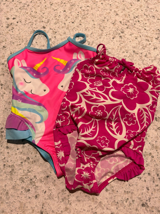 Wonder nation and carters Bathing suits 2T