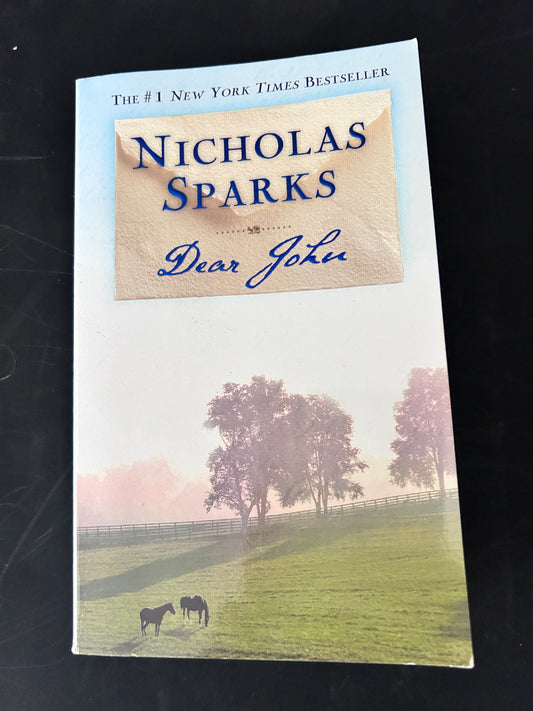 Dear John by Nicholas Sparks Paperback. 335 pages. Book-Fiction