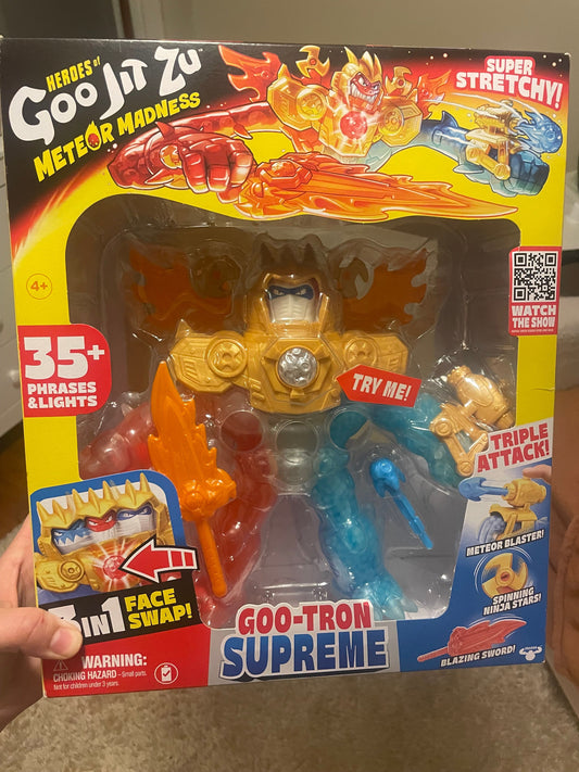 Goo Jit Zu  Goo Tron Supreme Brand new, unopened Goo Tron Supreme toy Games