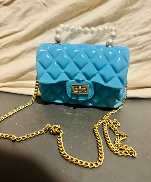 TJ Maxx Blue jelly mini purse Blue jelly mini purse Purse