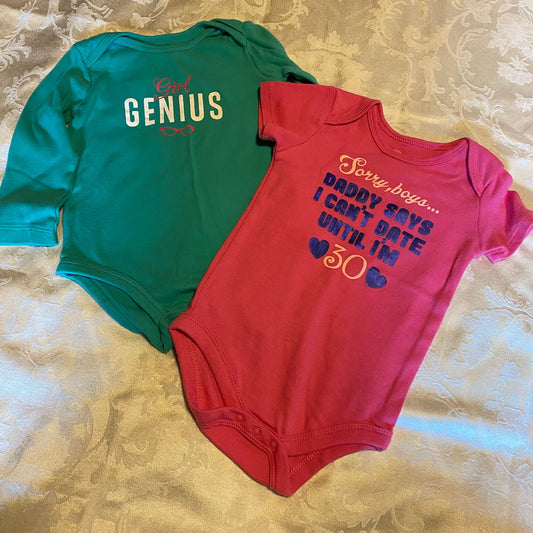 Wonder Nation, Carters, 18m Genius, no dating body suit onesie 18 Months