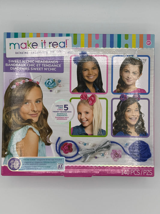 Make It Real: Sweet n' Chic Headbands Headband Making Kit