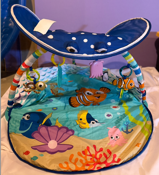 Nemo Disney Nemo activity infant mat. Used twice. All pieces present Activity Gym-Mat