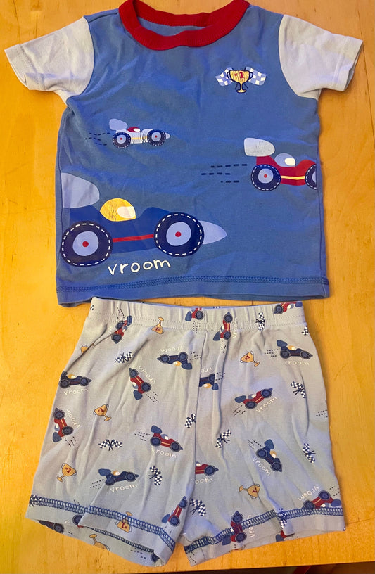 Carters Two piece shorts pajamas 18 Months