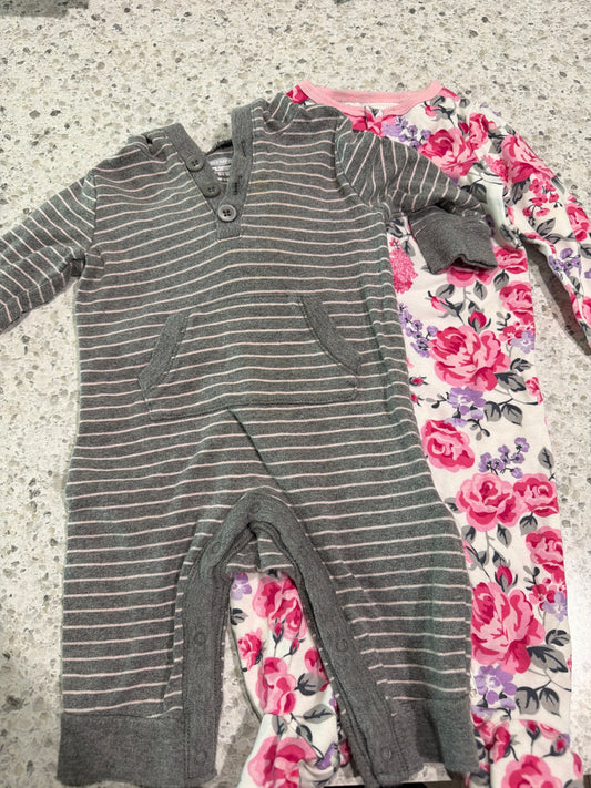 Old Navy and Wonder Nation Two long Sleeve 3 Months