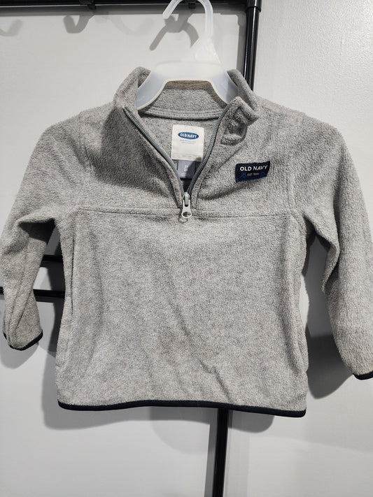 Old Navy 2T, Pullover Gray Fleece 2T