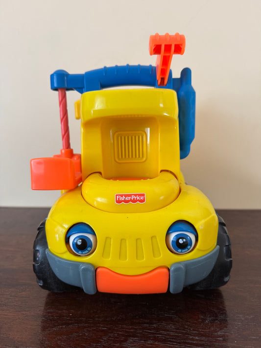 Fischer Price Dump Truck Toy Vehicle - Talks and Moves Toy Vehicles