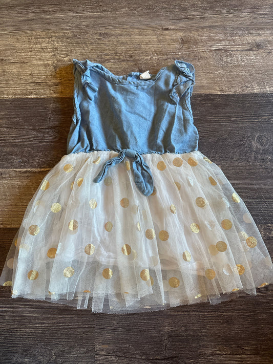 Cotton and tulle play dress  18 Months