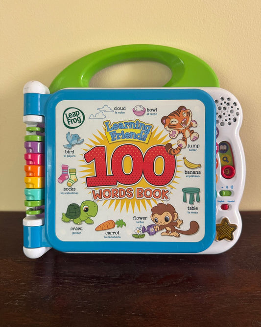 Leap Frog 100 Words Educational Kids Book Interactive Educational