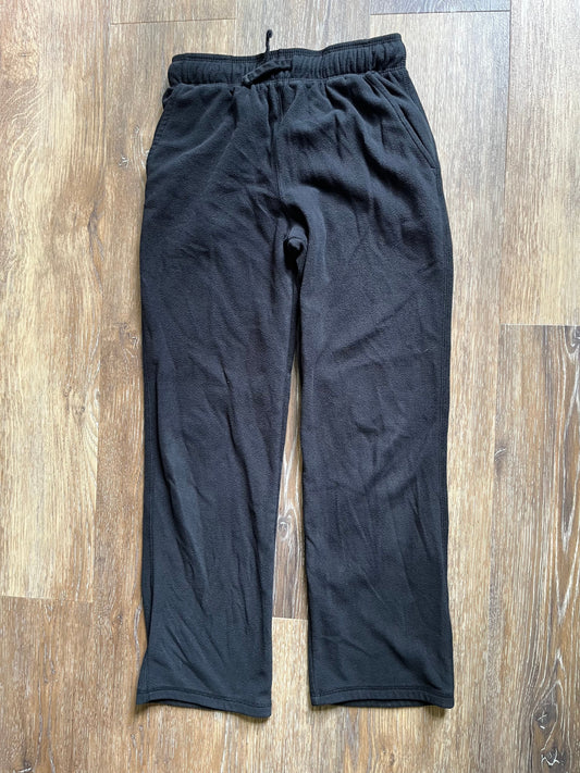 Carters Black fleece pants 14