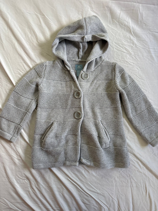 Baby Gap, 18-24months button sweater Gray, cute, great used condition 18 Months