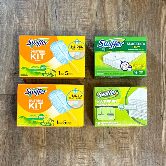Swiffer Dusters Kit 2 NEW boxes Swiffer Sweeper Dry 2 NEW boxes Miscellaneous