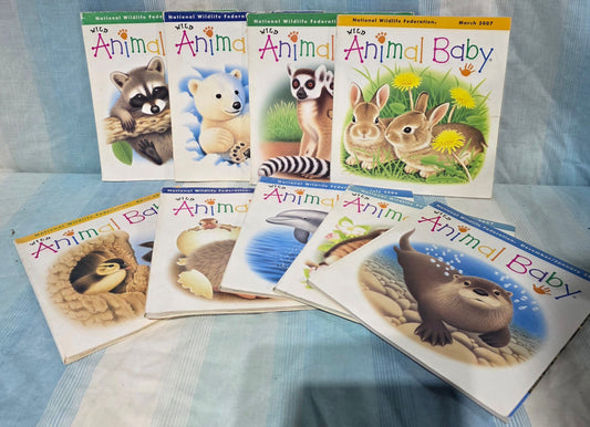 Wild Animal Baby, a magazine published by the NWF simple nature facts, phonics games, and high-quality photography Book-Non-Fiction