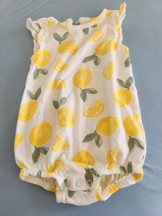 Carter's - 18m Lemon bubble romper 18 Months