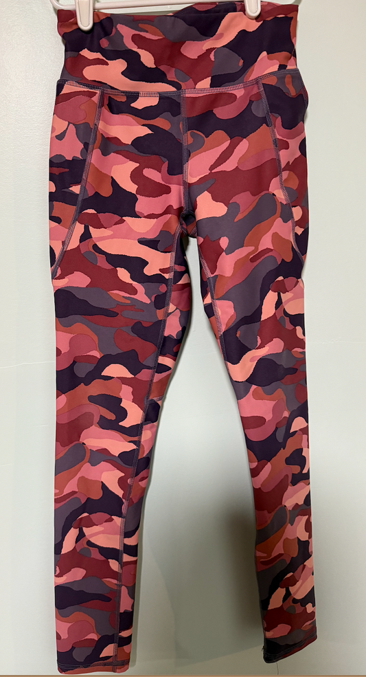 Old Navy Size 10-12 Camo leggings with pockets Junior 10