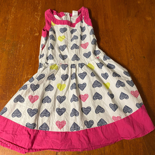 Gymboree Heart Dress 7 7
