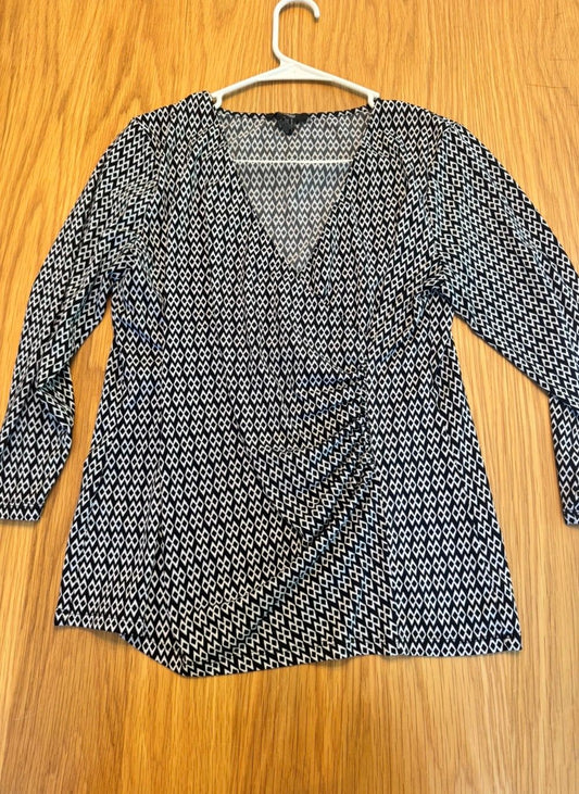 Alfani Black cross over top Alfani Black cross over top Women's - M