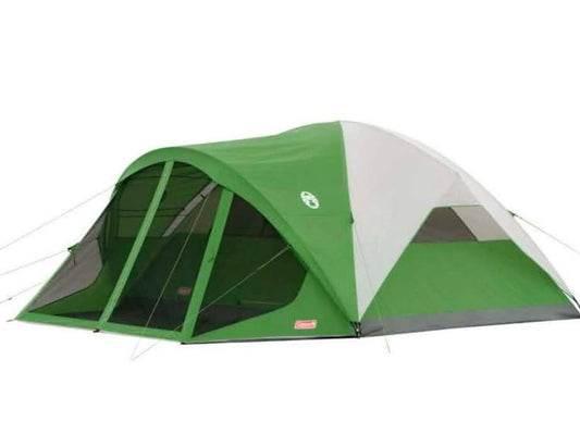 Coleman Evanston 8 Person Screened Tent Retail Value $275.00 - $300.00. Outdoor