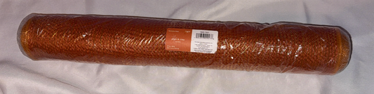 Decorative mesh, 18 feet by 21 inches. $14.99 new Decorative mesh, 18 feet by 21 inches. Orange. New in package Decor