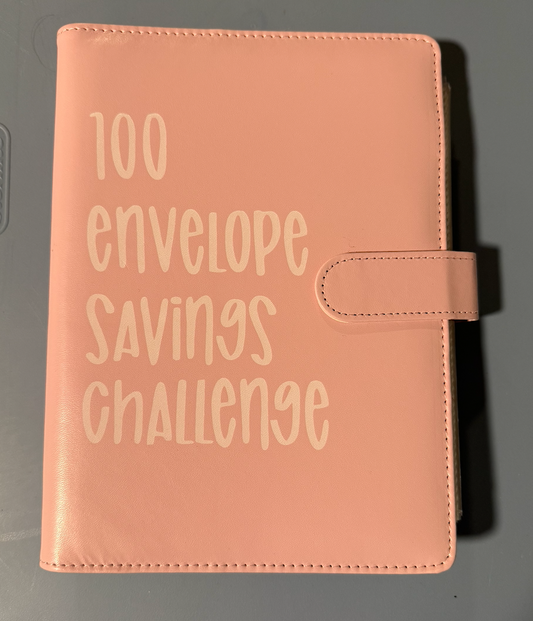 100 Envelope savings challenge 100 Envelope savings challenge NEW! Pink. Organize-Storage
