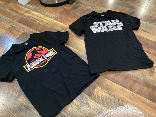 Star Wars. Jurassic Star Wars and Jurassic shirts size S Men's - S