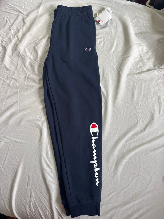 Champion, Size Large, Sweatpants New with tags, Navy blue 12