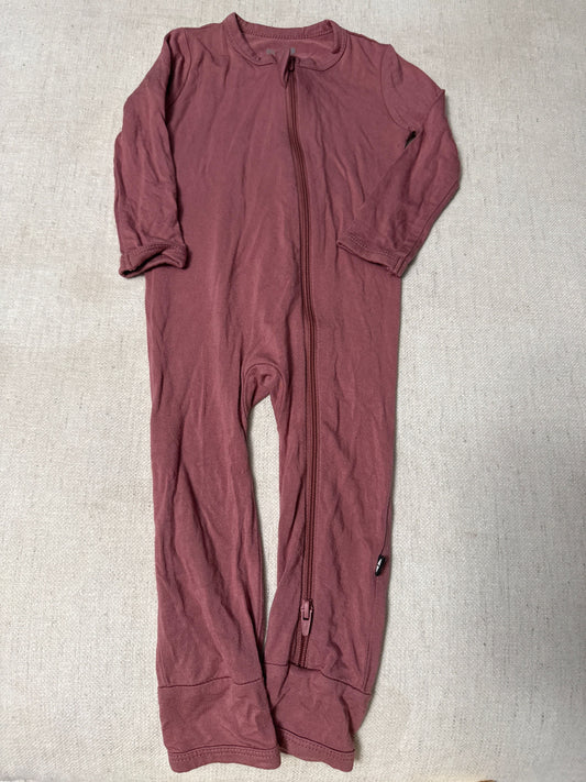 Kyte Baby GUC bamboo romper sleeper 6-12m 12 Months