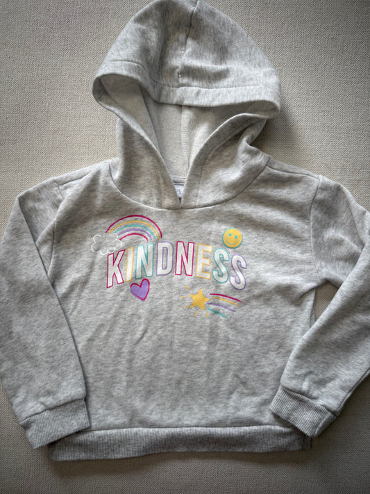 Childrens Place VGUC grey kindness hoodie 3T