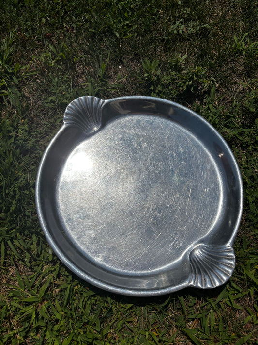 Unknown Pewter serving tray Kitchen
