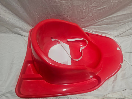 Red Infant buckled snow sled Red Infant buckled snow sled Outdoor