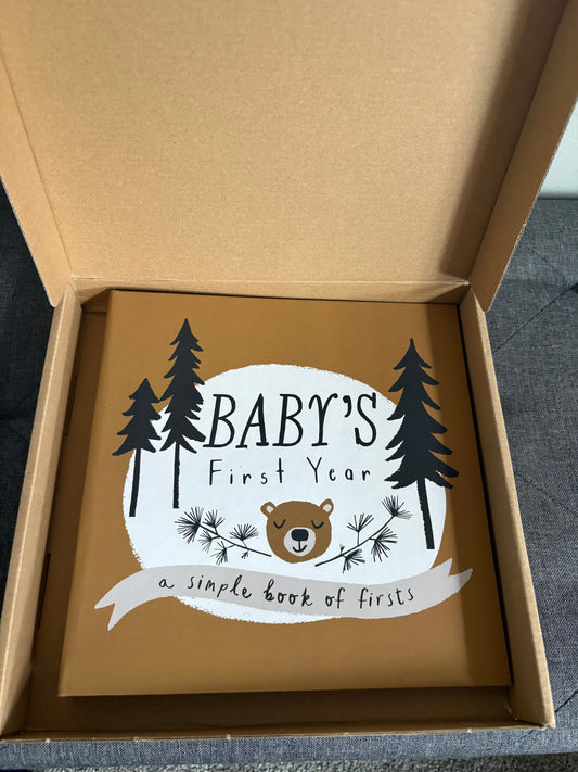 Truly Baby New Baby's 1st Year Memory Book
