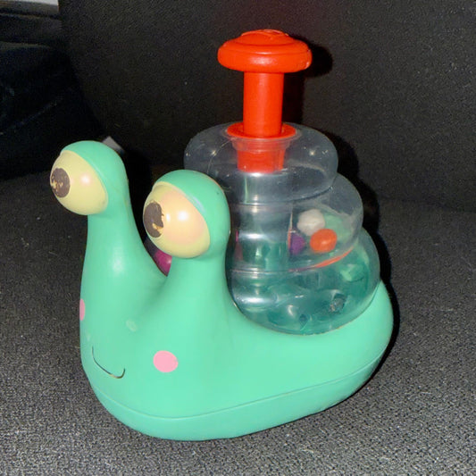 Escar Glow Snail Baby Toy Ball Popper Escar Glow Snail Baby Toy Ball Popper Infant