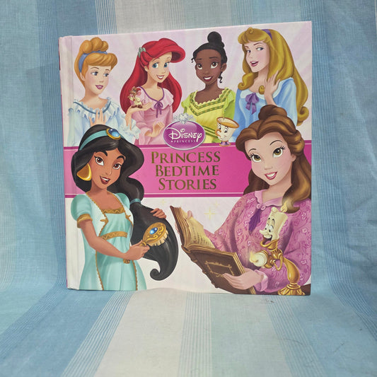 Princess Bedtime Stories" hardcover book Disney 18 stories featuring various Disney Princesses along with 250 Early Reader