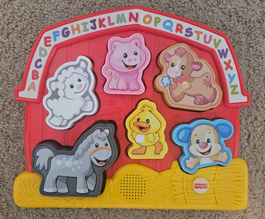 Fisher Price Farm animal sound puzzle Puzzle