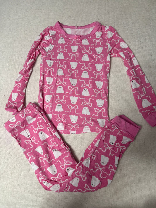 Milkberry GUC Halloween ghost bamboo pjs 3T
