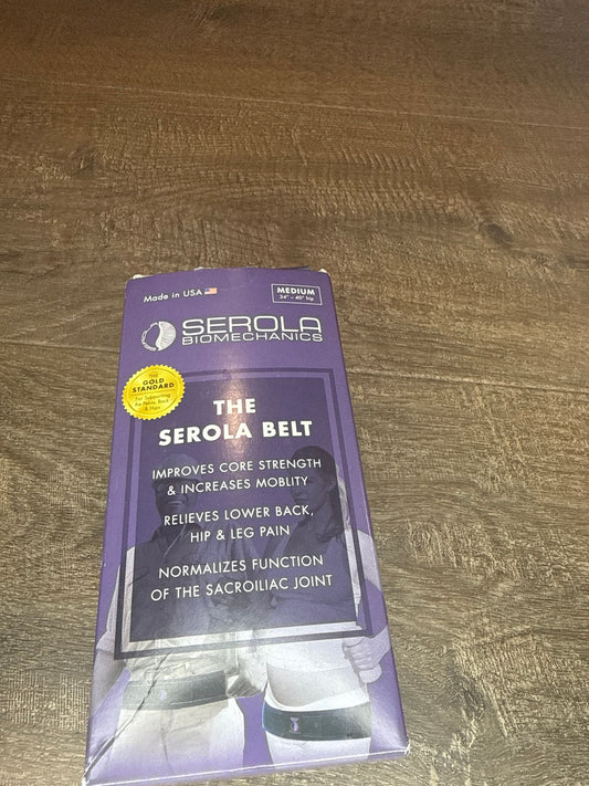 Serola Size mediumserola support belt for hip,lower back and leg pain