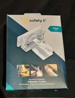 Safety 1st 8 Pack Adhesive Locks Safety