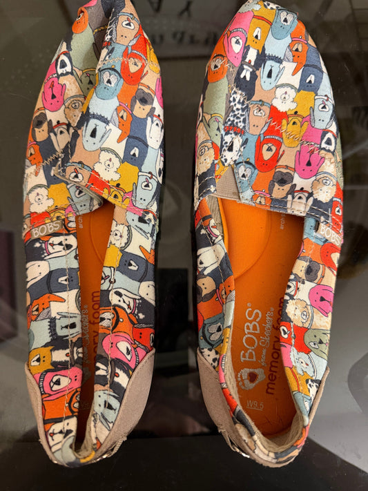 Bobs Bobs from Skechers with dogs on them 9-1/2 (Adult)