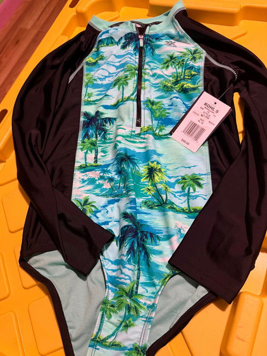 Zeroxposur New size 16 long sleeve bathing suit 16