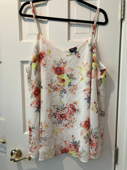 Torrid Sophie size 2xl tank top shirt blouse Adjustable straps, camisole Women's - XXL