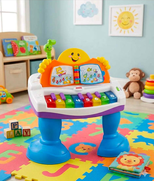 Fisher Price Fisher Price Interactive Baby Grand Piano Toddler