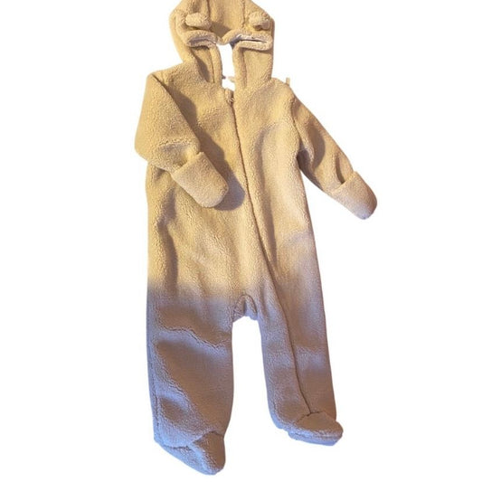 Petite Maison x Nono kids NWT Sherpa fleece hooded outfit 9 months 9 Months
