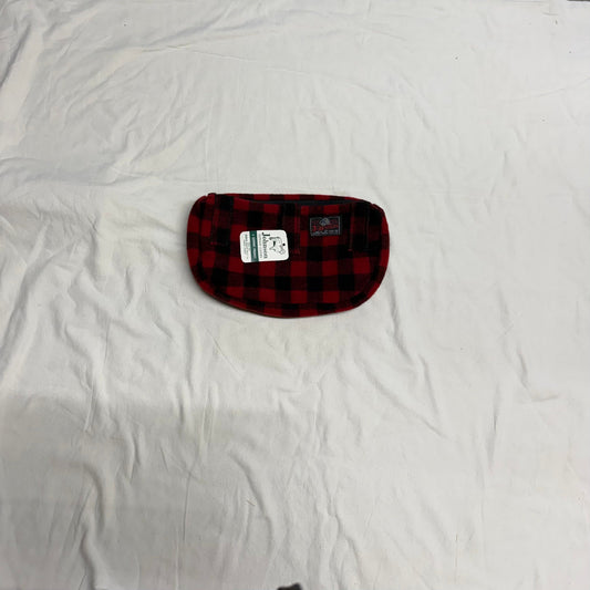 Johnson Woolen Mills - NEW Red/Black Checked - Wool - SideWinder - Strapless Outdoor