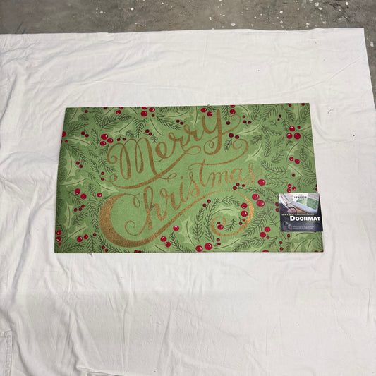 Outside Christmas Door Mat - NEW 18x30 Merry Christmas Mat Holiday