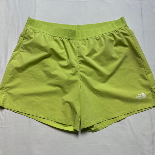 The North Face  womens green lined running shorts Women's - L
