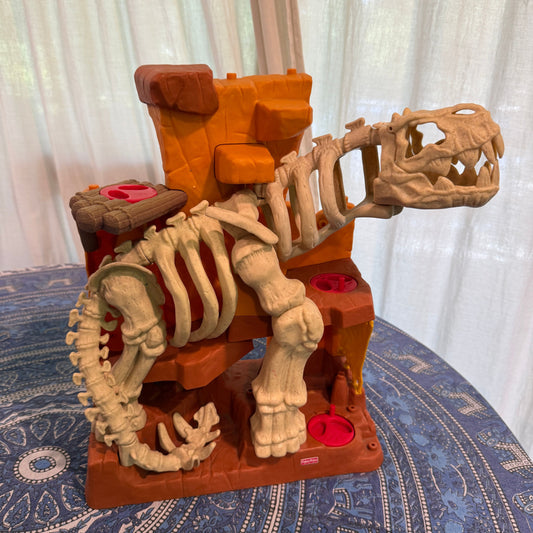 Fisher-Price imaginext island of lost creatures T-Rex dinosaur skeleton no accessories included Playsets