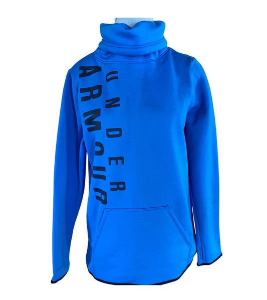 Under Armour Medium blue mock neck sweatshirt Women's - M